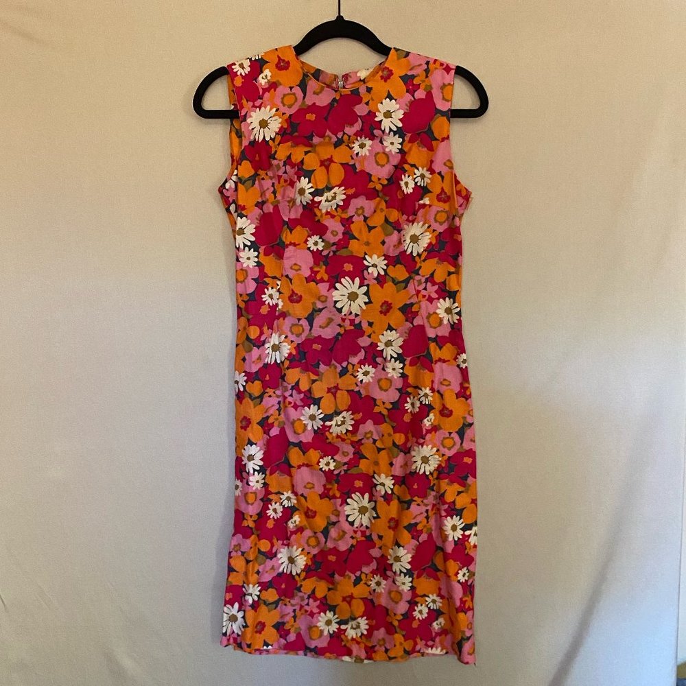 Balisa Flora Vintage Mini Dress